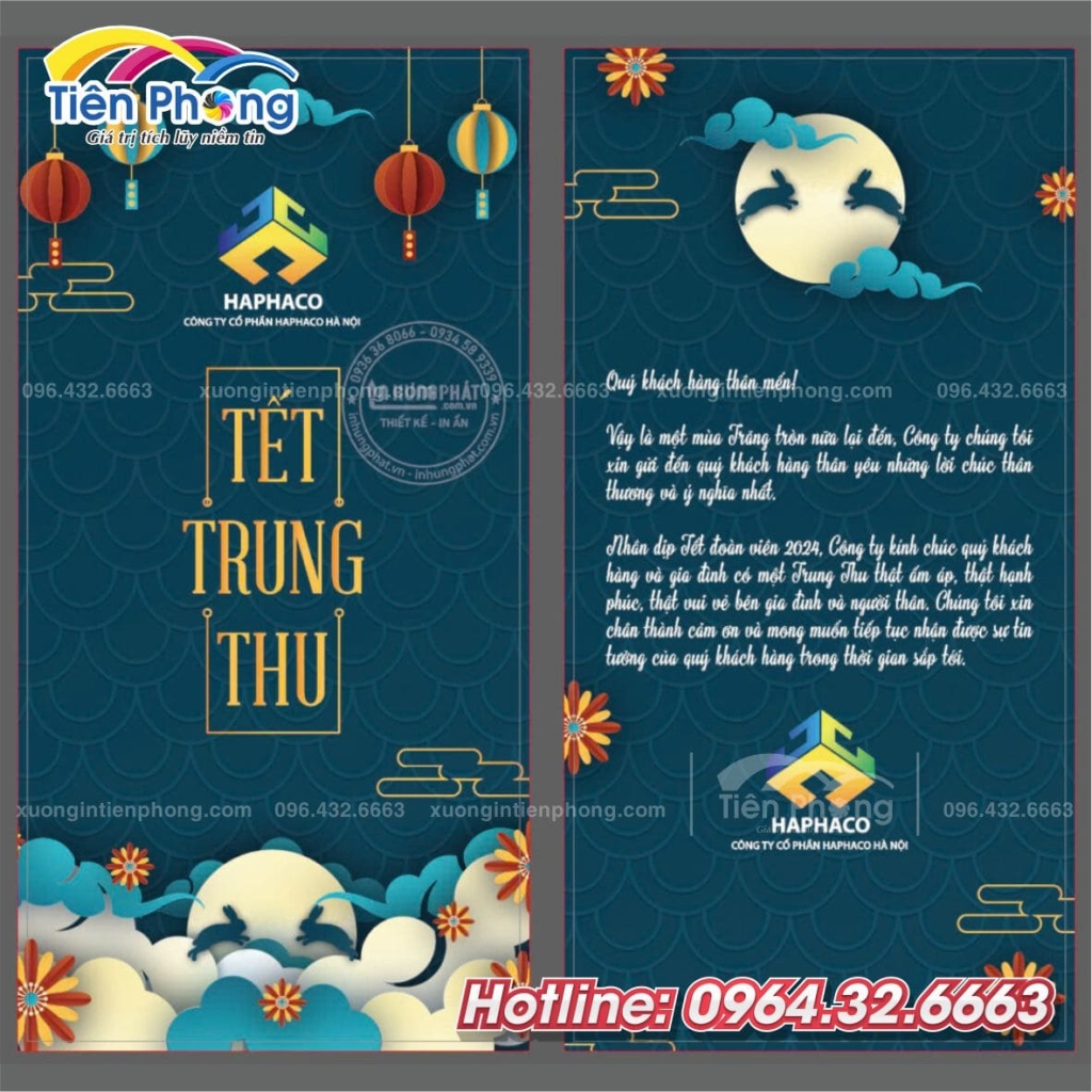 mẫu thiệp trung thu giá rẻ