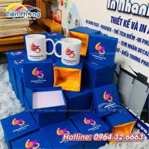 In lên hộp đựng cốc